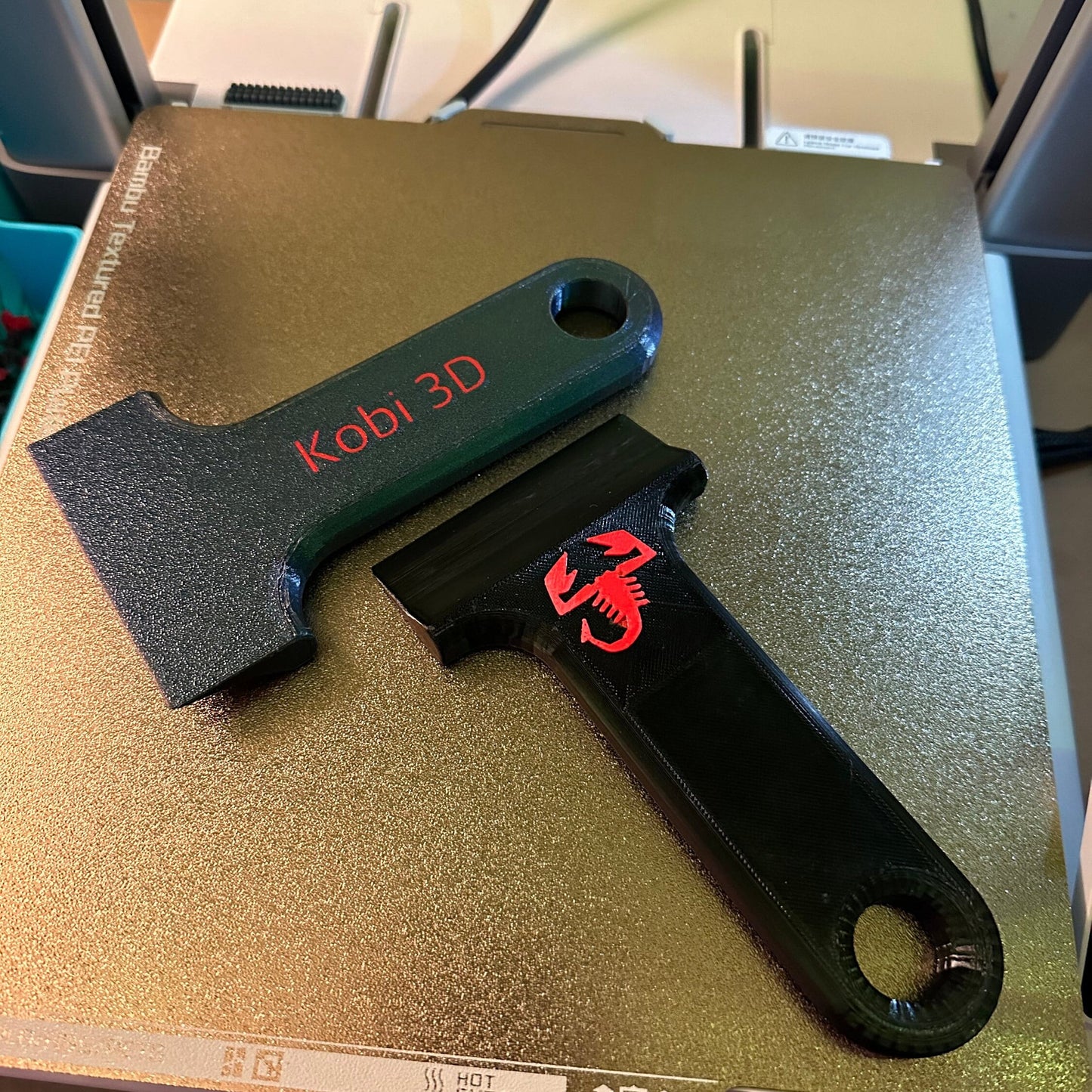 3D printed ice scraper