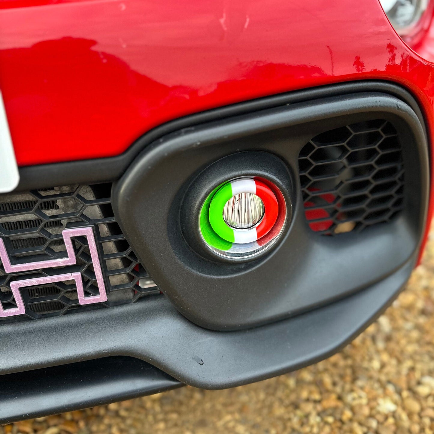 Abarth Fog light covers