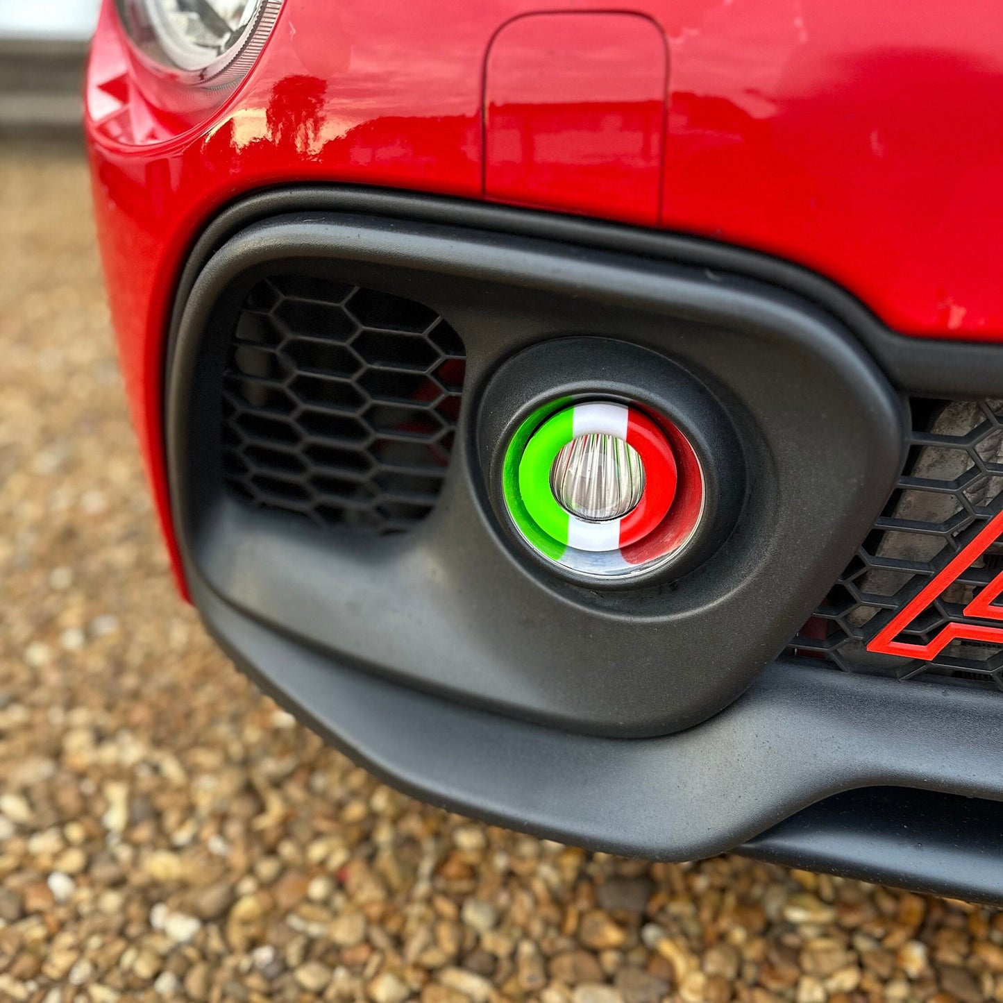 Abarth Fog light covers