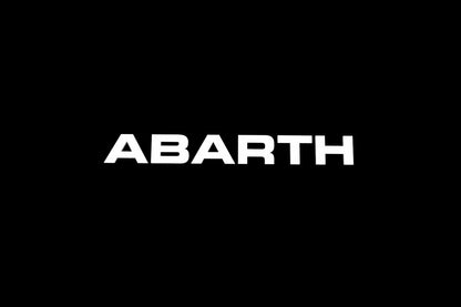 Abarth solid grille letters