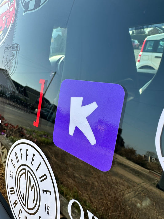 Small Kobi 3D car sticker