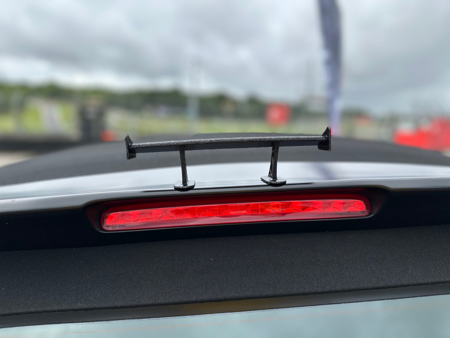 Mini car spoiler