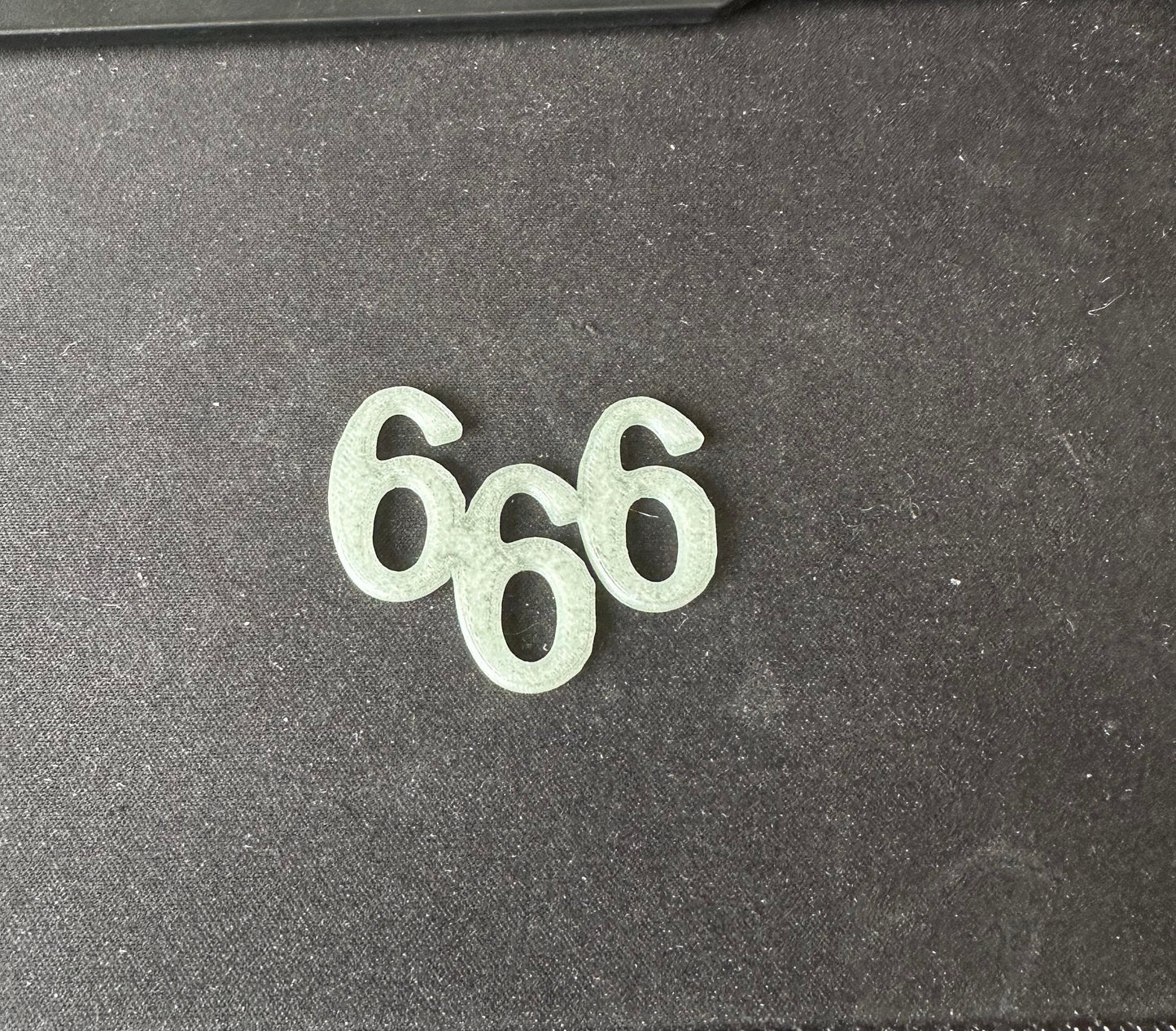 3x 666 side badges
