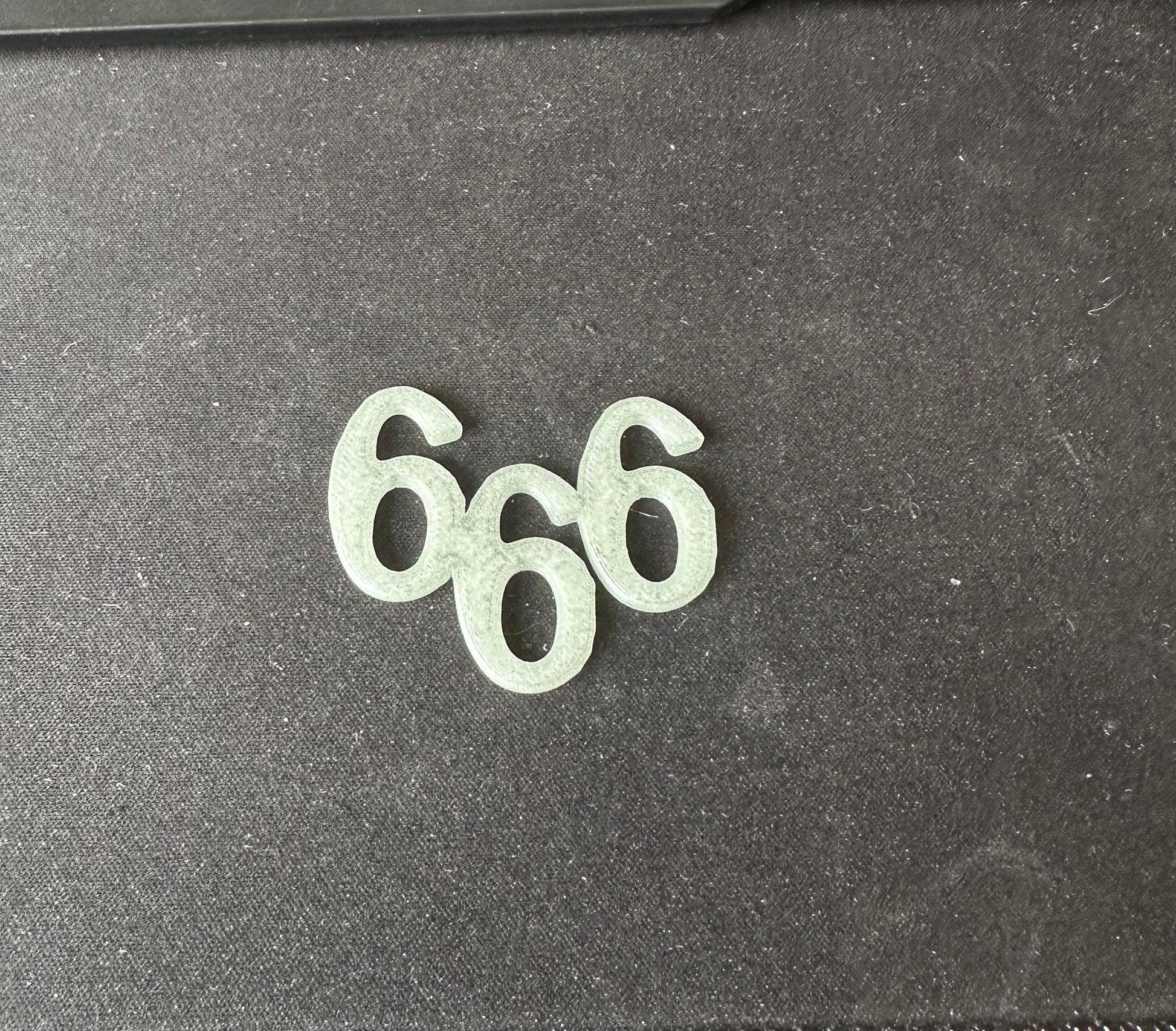 3x 666 side badges