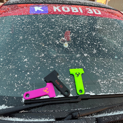 3D printed ice scraper