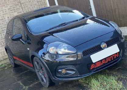 Abarth grille letters