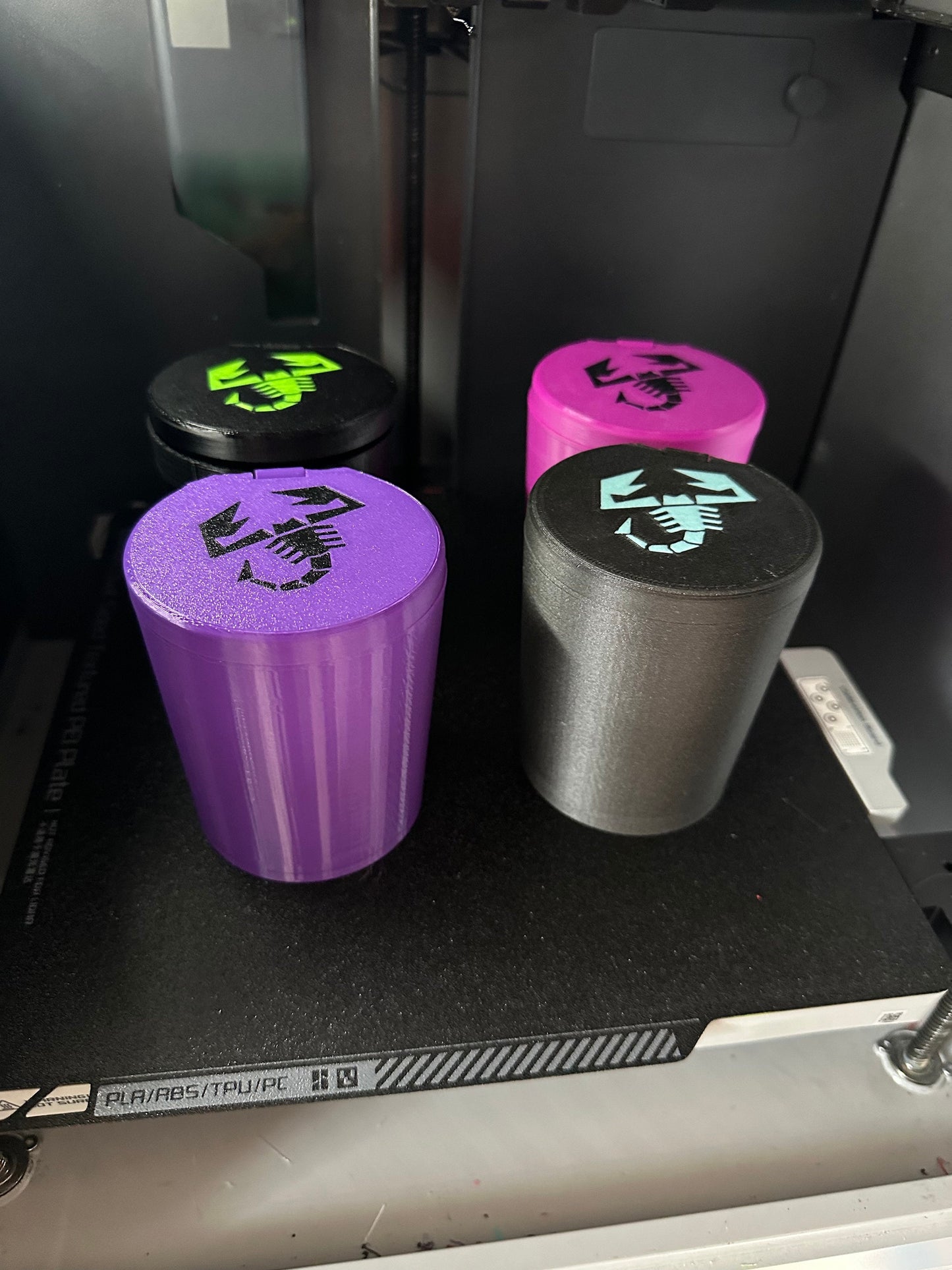 3D printed cupholder bin