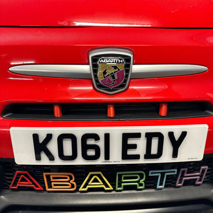Abarth grille cover clips