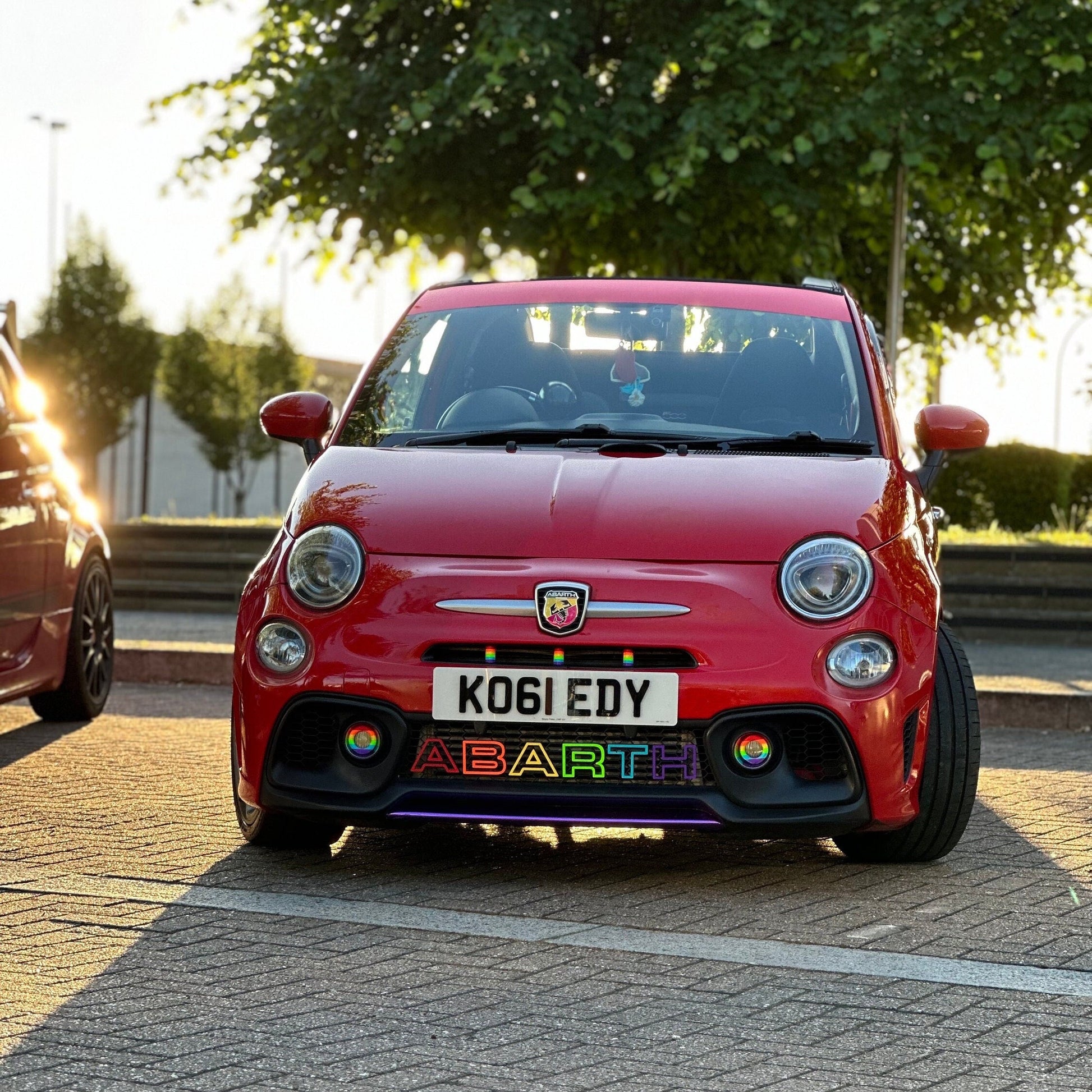 LGBT gay pride Abarth Fog light covers